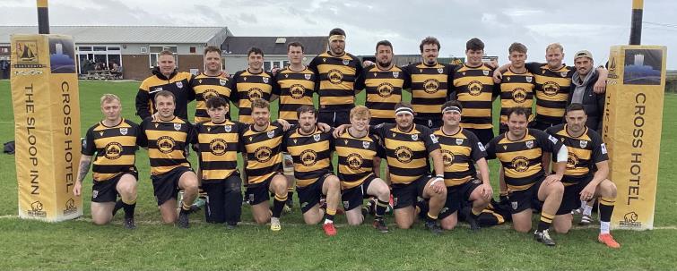 The winning St Davids team